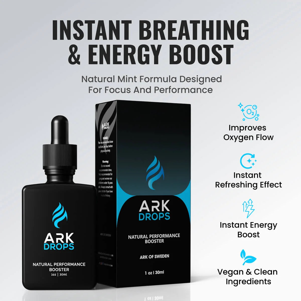 ARK Drops - Breathe & Focus Formula